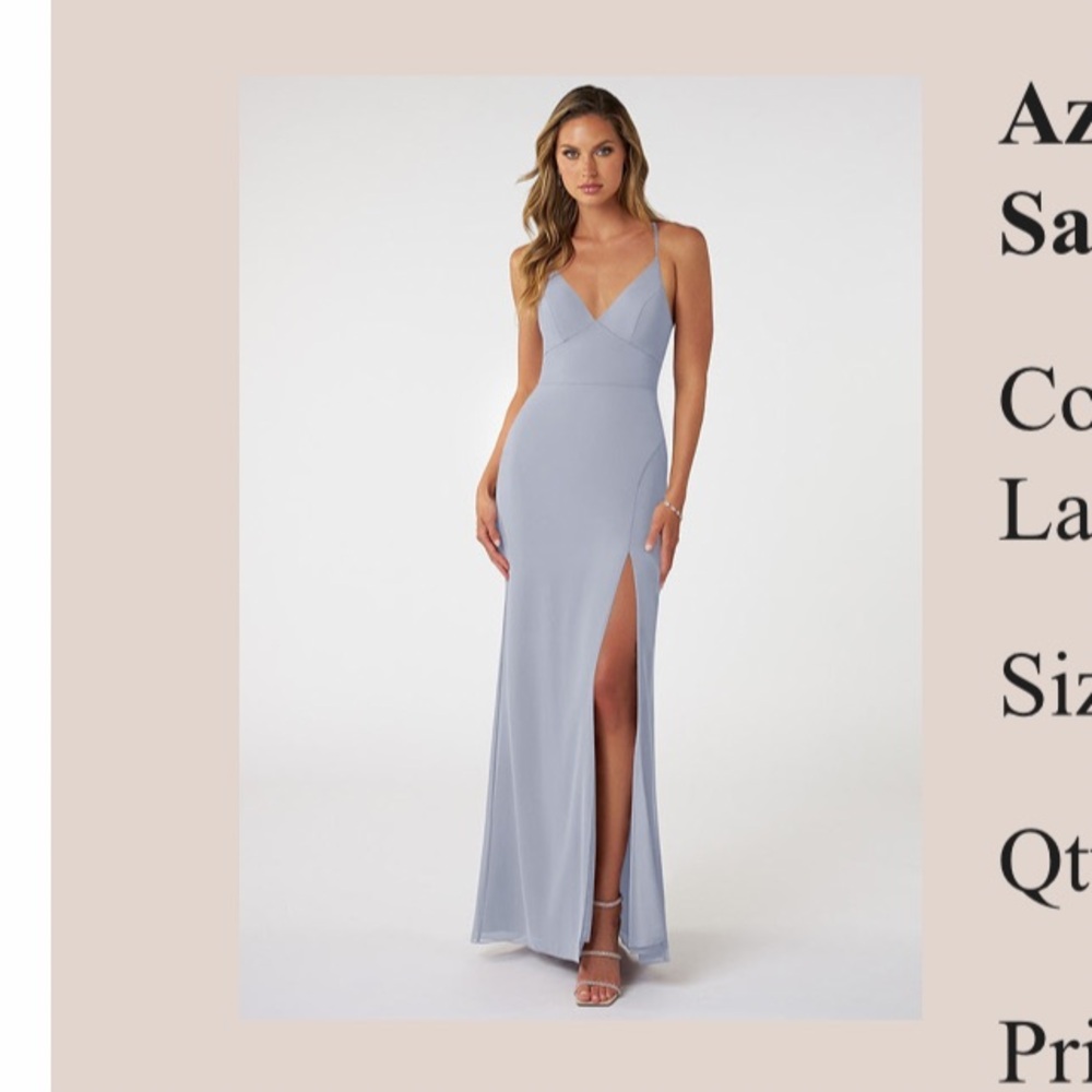 Bridesmaid dress